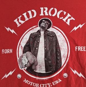 Kid Rock Born Free Motor City USA Size Medium